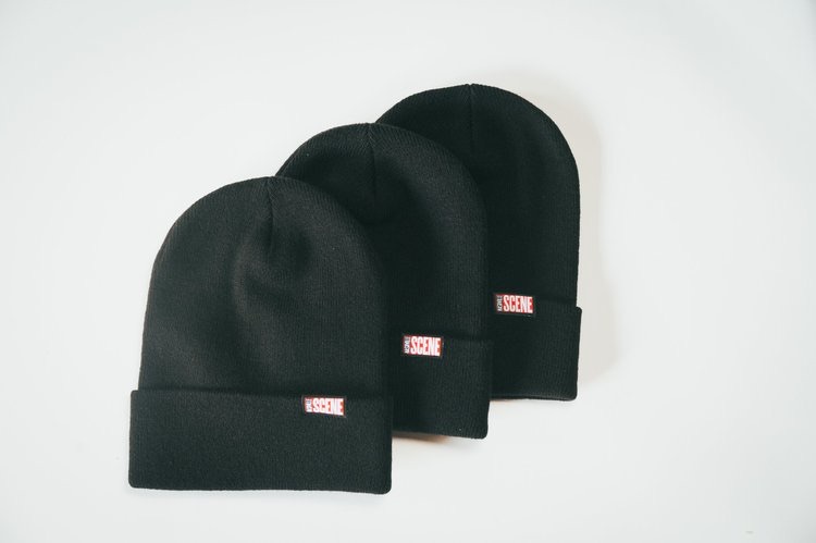 Another view of Nashville Scene Beanie