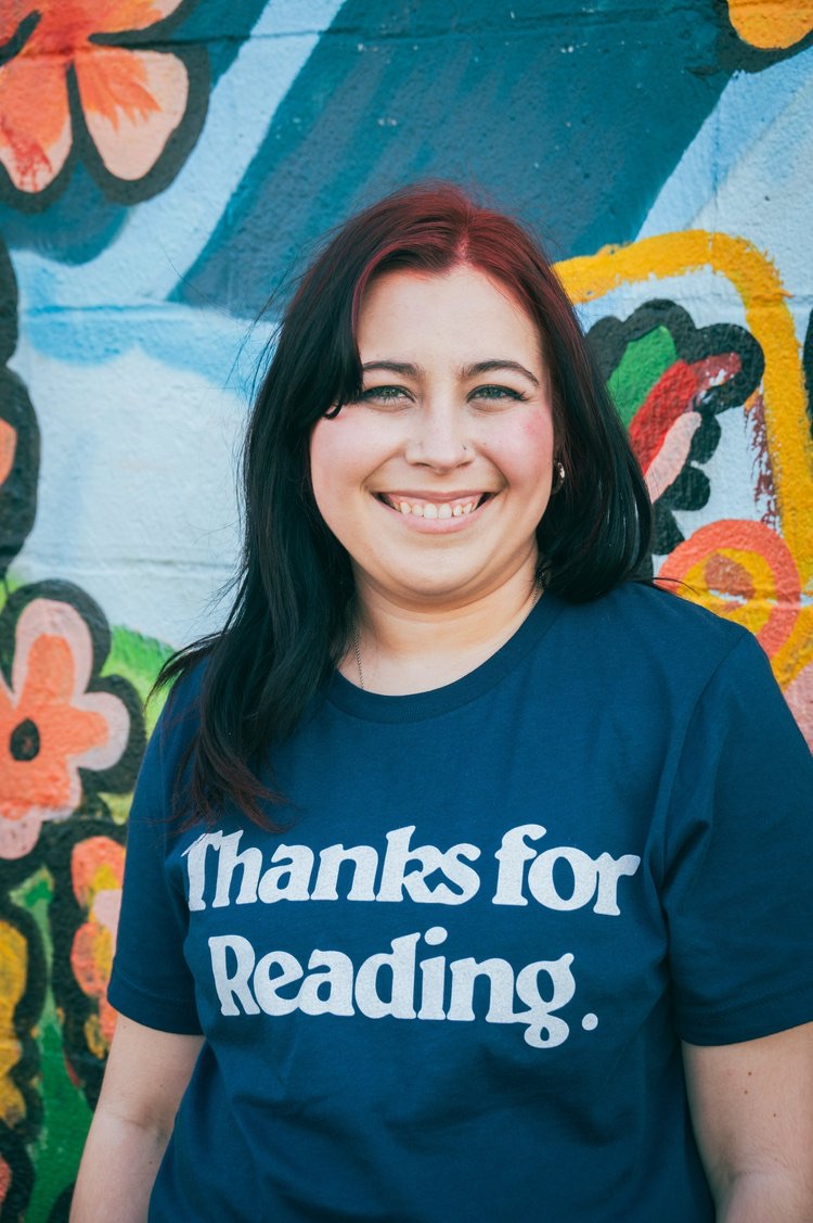 "Thanks for Reading." Tee